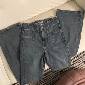 FREE PEOPLE/WE THE FREE High Waist Flare Jeans